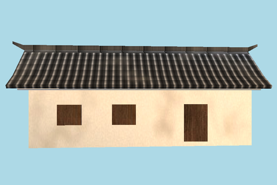 Tsuyama Castle 3d model